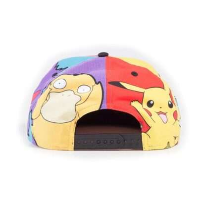 Pokemon Snapback Cap Multi Pop Art – Bild 4