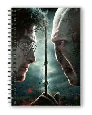 Harry Potter Notizbuch mit 3D-Effekt Harry Potter vs. Voldemort