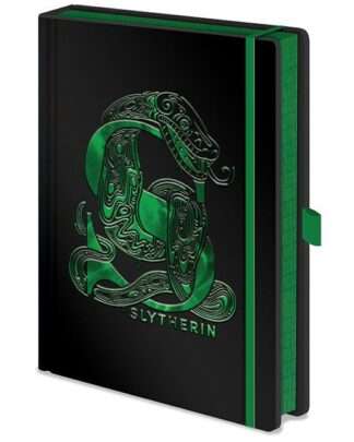 Harry Potter Premium Notizbuch A5 Slytherin Foil