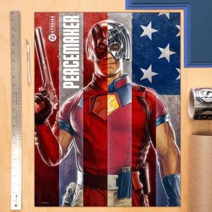 DC Comics Kunstdruck Peacemaker 41 x 61 cm - ungerahmt – Bild 2