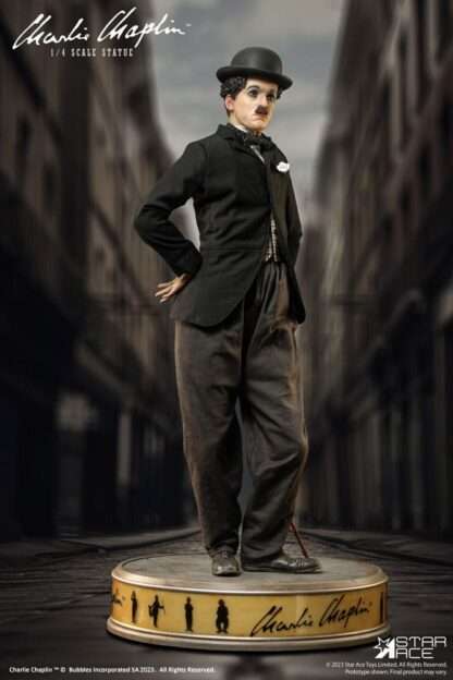 Charlie Chaplin Statue 1/4 50 cm - Beschädigte Verpackung – Bild 16