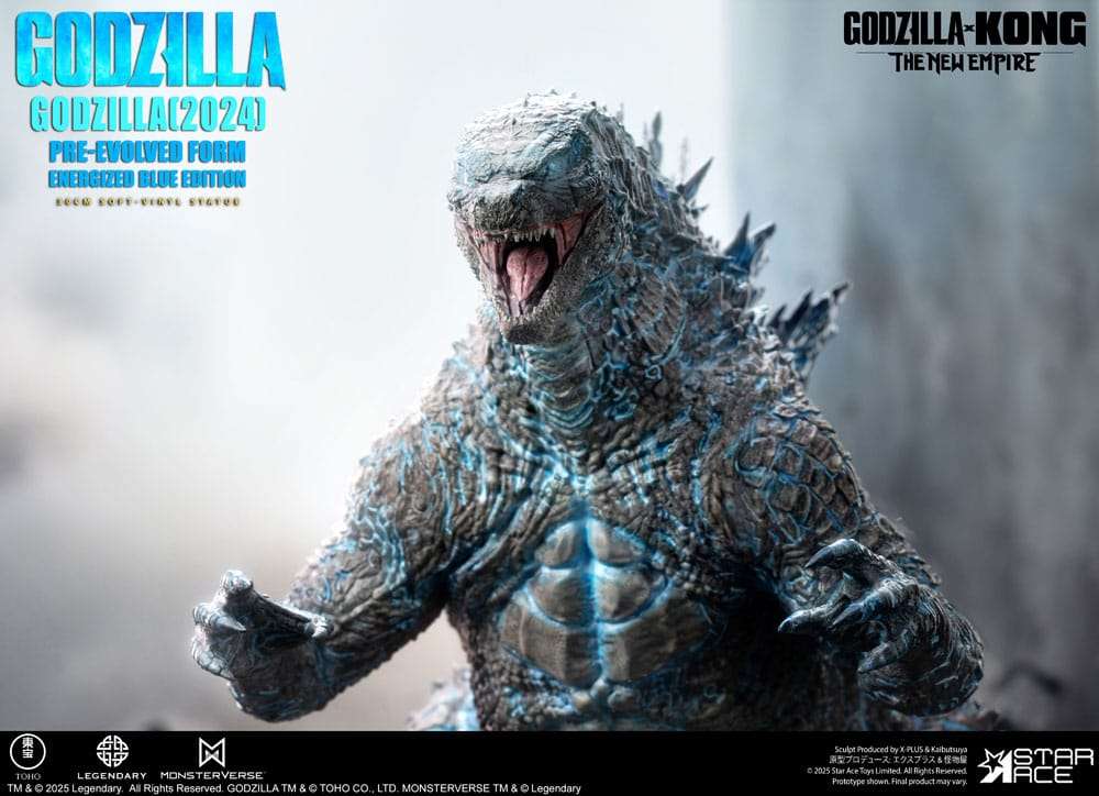 Godzilla vs. Kong: The New Empire Soft Vinyl Statue Godzilla (2024) Evolved Blue Edition 28 cm – Bild 5