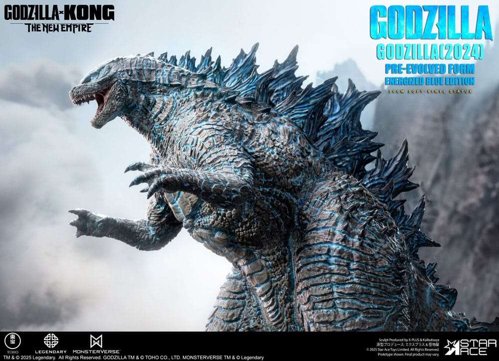 Godzilla vs. Kong: The New Empire Soft Vinyl Statue Godzilla (2024) Evolved Blue Edition 28 cm – Bild 6