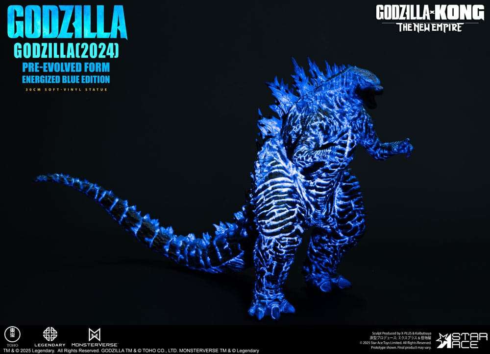 Godzilla vs. Kong: The New Empire Soft Vinyl Statue Godzilla (2024) Evolved Blue Edition 28 cm – Bild 8