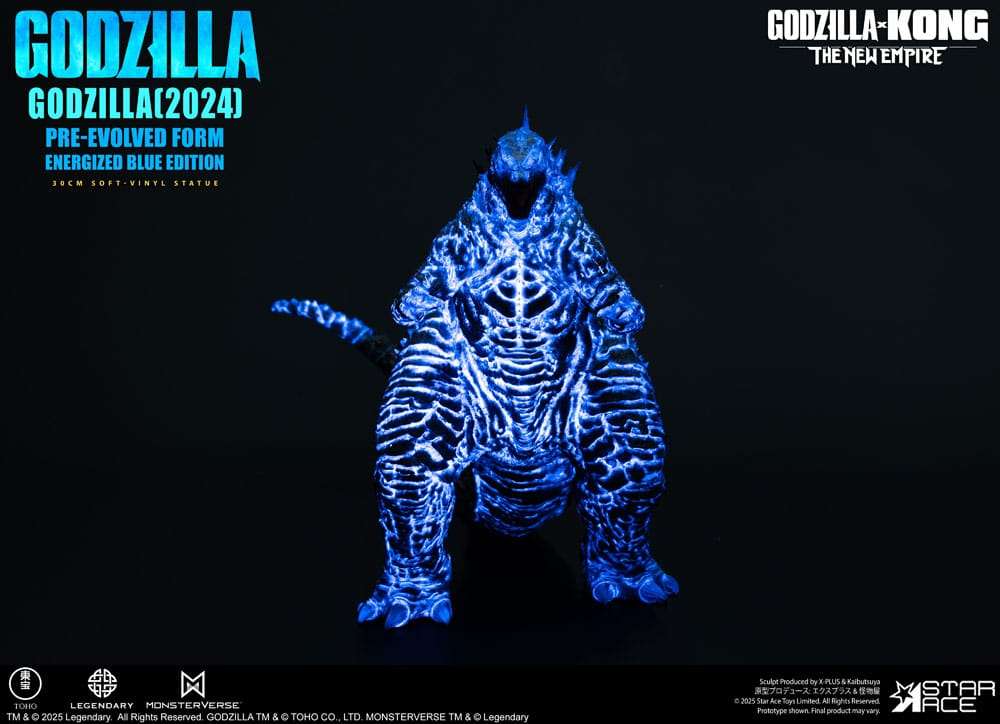 Godzilla vs. Kong: The New Empire Soft Vinyl Statue Godzilla (2024) Evolved Blue Edition 28 cm – Bild 9