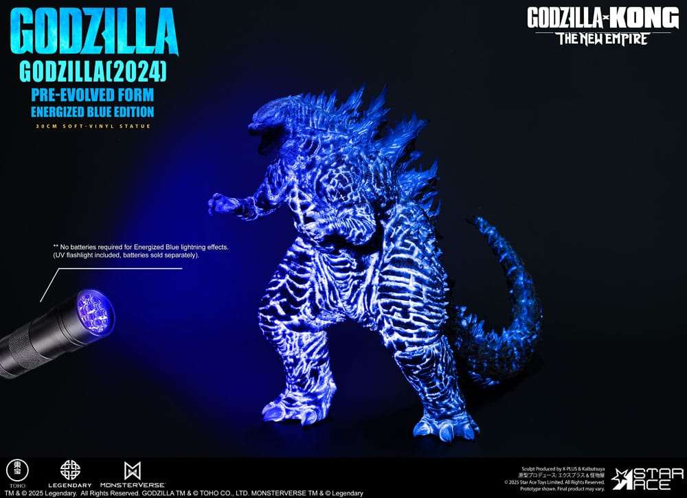 Godzilla vs. Kong: The New Empire Soft Vinyl Statue Godzilla (2024) Evolved Blue Edition 28 cm – Bild 10
