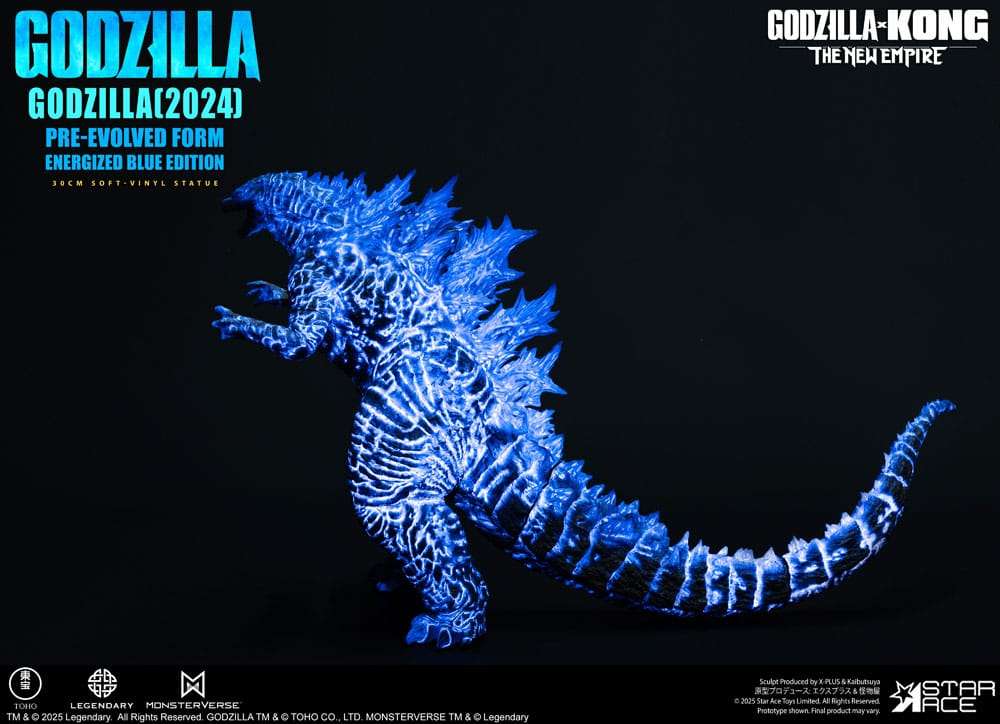 Godzilla vs. Kong: The New Empire Soft Vinyl Statue Godzilla (2024) Evolved Blue Edition 28 cm – Bild 11