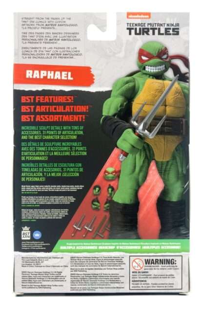 Teenage Mutant Ninja Turtles BST AXN Actionfigur Raphael (IDW Comics) 13 cm – Bild 8