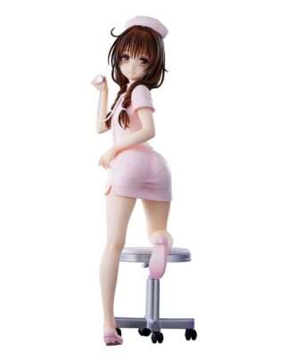 To Love-Ru Darkness Statue PVC Mikan Yuki Nurse Cos 25 cm
