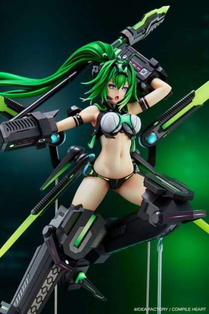 New Dimension Game Neptunia VII PVC Statue 1/7 Next Green 38 cm – Bild 7