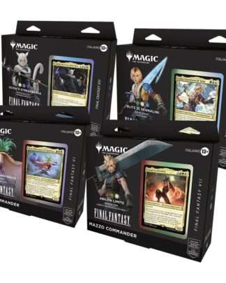 Magic the Gathering Final Fantasy Commander-Decks Display (4) italienisch