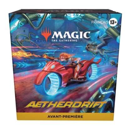 Magic the Gathering Aetherdrift Prerelease Packs Umkarton (15) französisch – Bild 2