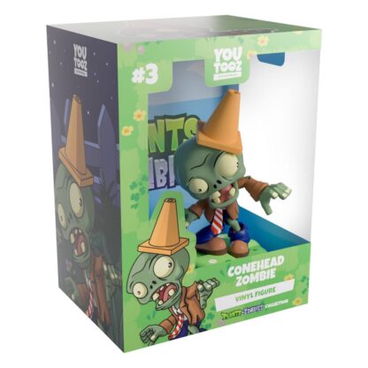 Plants vs. Zombies Vinyl Figur Conehead Zombie 12 cm – Bild 14