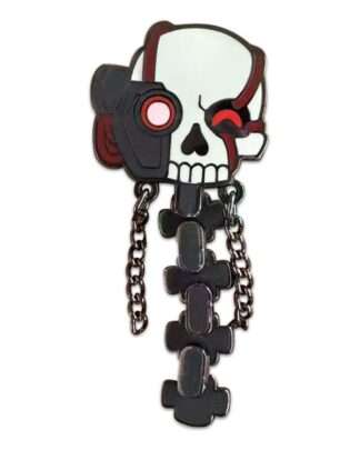 Space Marine 2 Ansteck-Pin Servo Skull 5 cm