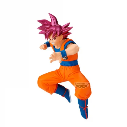Dragon Ball Super PVC Statue Match Makers vs Beerus Super Saiyan God Son Goku 12 cm