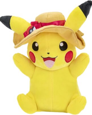 Sun Hat Pikachu Pokemon Plüschfigur Summer Edition 20 cm