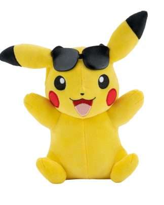 Sunglasses Pikachu Pokemon Plüschfigur Summer Edition 20 cm
