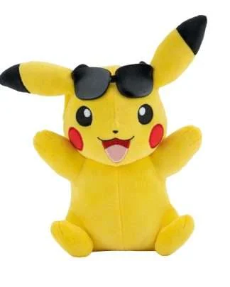 Sunglasses Pikachu Pokemon Plüschfigur Summer Edition 20 cm