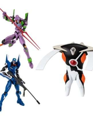 Evangelion Eva-Frame-DX02 Actionfigur Neon Genesis Evangelion 3-teiliges Set 13 cm