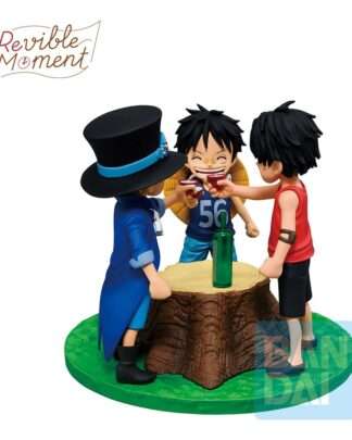 One Piece Dramatic Memories Ichibansho PVC Statue Ace & Sabo & Luffy 10 cm
