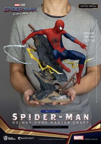 Spider-Man: No Way Home Master Craft Statue The Amazing Spider-Man 35 cm – Bild 7