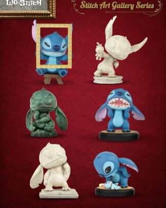 Lilo & Stitch Mini Egg Attack Figuren 8 cm Sortiment Stitch Art Gallery Series (6)