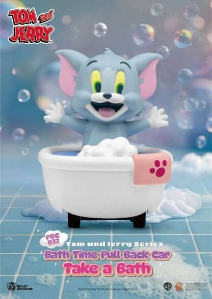 Tom & Jerry Pull Back Car Series Rückzug-Autos Bath Time Blind Box 6er-Pack – Bild 6