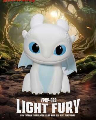 Drachenzähmen leicht gemacht Piggy Vinyl Spardose Light Fury 12 cm
