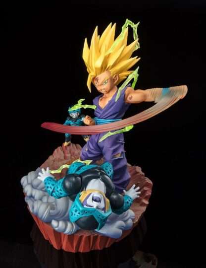 Dragon Ball FiguartsZERO Extra Battle PVC Statue Super Saiyan 2 Son Gohan -Anger Exploding Into Power- 20 cm     - Stark beschädigte Verpackung – Bild 3