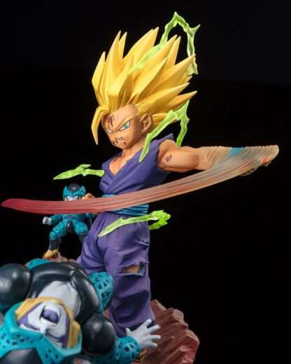 Dragon Ball FiguartsZERO Extra Battle PVC Statue Super Saiyan 2 Son Gohan -Anger Exploding Into Power- 20 cm     - Stark beschädigte Verpackung – Bild 5
