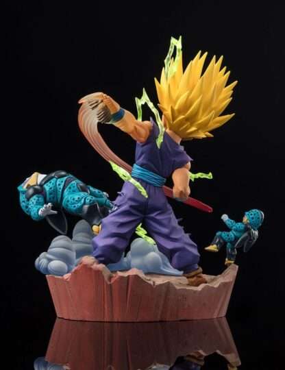 Dragon Ball FiguartsZERO Extra Battle PVC Statue Super Saiyan 2 Son Gohan -Anger Exploding Into Power- 20 cm     - Stark beschädigte Verpackung – Bild 6