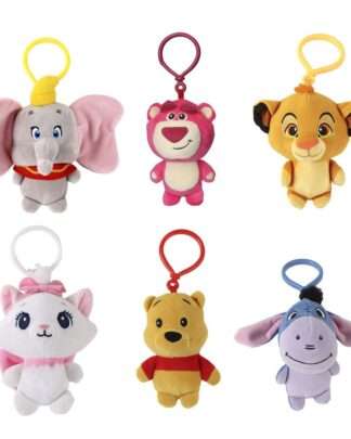 Disney Plüsch-Schlüsselanhänger 12 cm Sortiment (24)