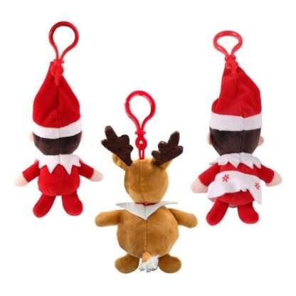 Elf On The Shelf Plüsch-Schlüsselanhänger 12 cm Sortiment (16) – Bild 2