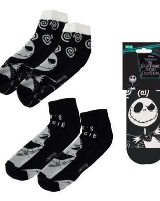 Nightmare before Christmas Knöchelsocken 2-er Pack 36-43