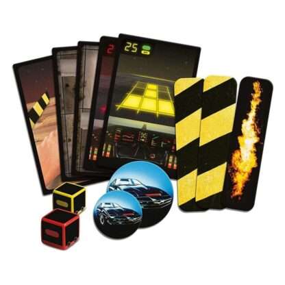 Knight Rider Kartenspiel Kitt vs. Karr Retro – Bild 2