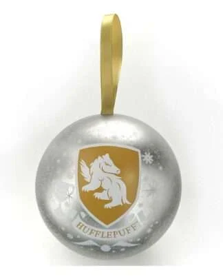 Harry Potter Christbaumschmuck mit Halskette Hufflepuff