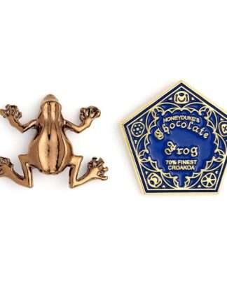 Harry Potter Ansteck-Buttons Doppelpack Schokofrosch