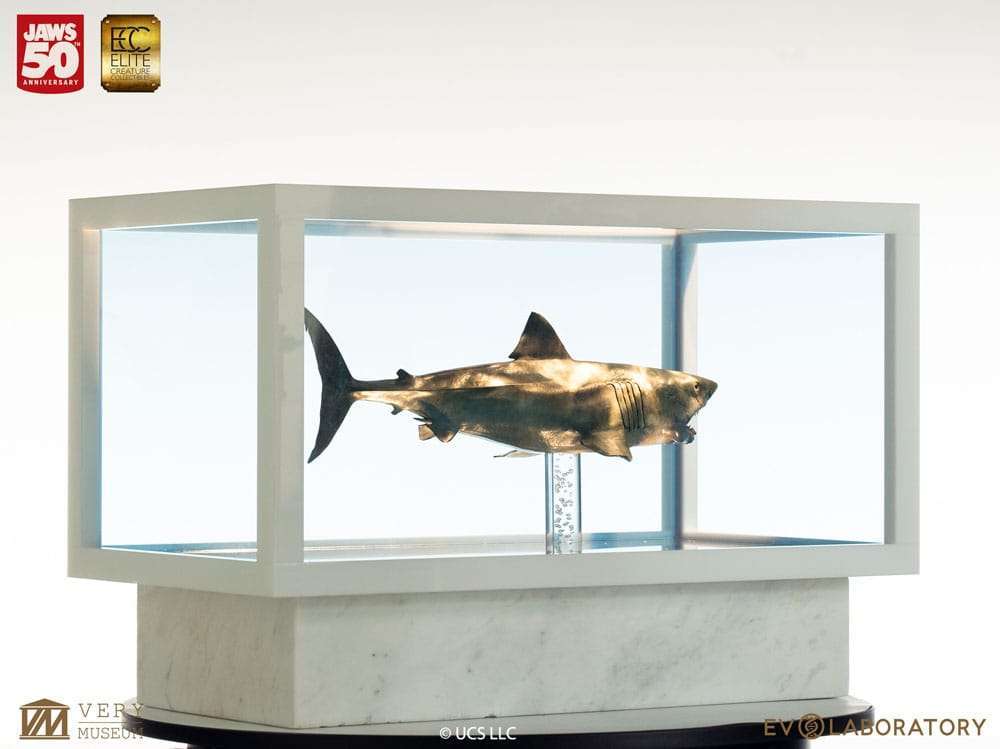 Der weiße Hai Maquette 1/18 Jaws Bronze 60 cm – Bild 5