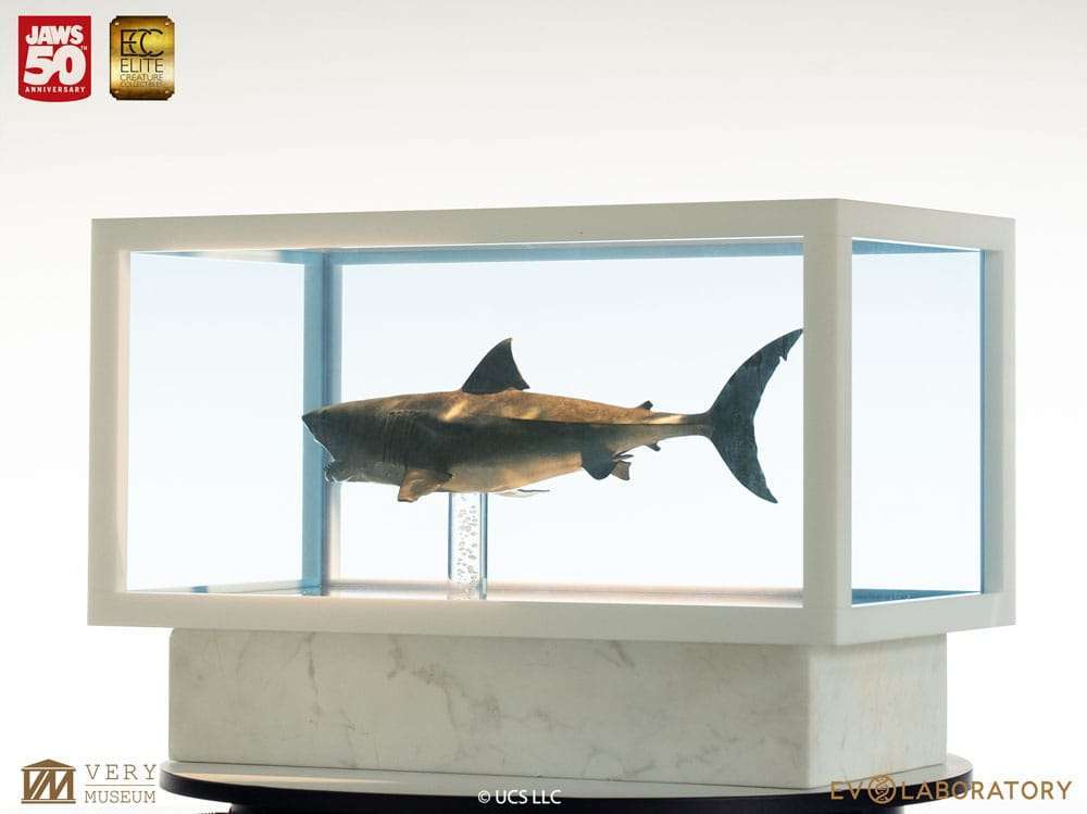 Der weiße Hai Maquette 1/18 Jaws Bronze 60 cm – Bild 7