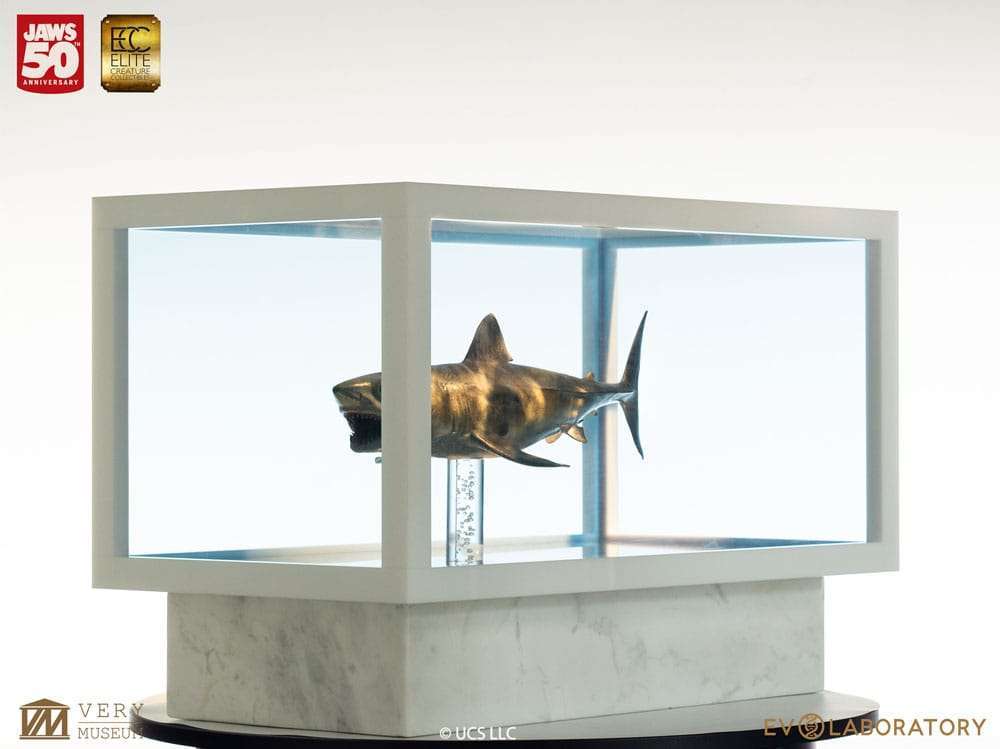 Der weiße Hai Maquette 1/18 Jaws Bronze 60 cm – Bild 8