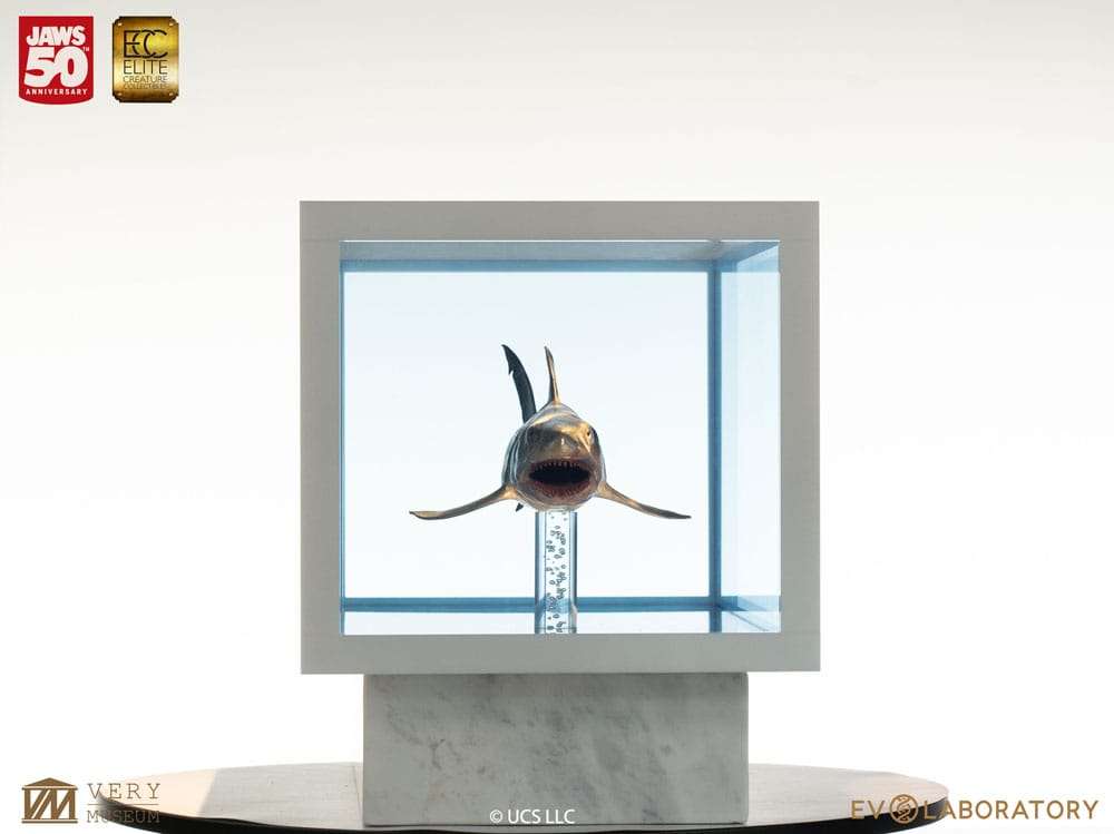 Der weiße Hai Maquette 1/18 Jaws Bronze 60 cm – Bild 9