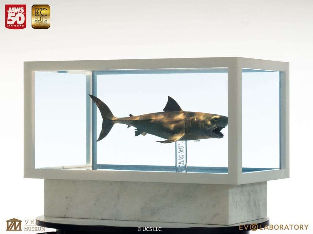 Der weiße Hai Maquette 1/18 Jaws Bronze 60 cm – Bild 10