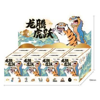 I Am Not Fat Tiger Long Teng Hu Yue Series Minifiguren 9 cm Display (8)     - Beschädigte Verpackung – Bild 11