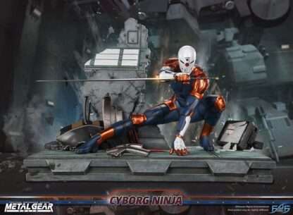 Metal Gear Solid Statue Cyborg Ninja (Gray Fox) 41 cm – Bild 4