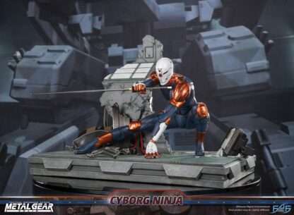 Metal Gear Solid Statue Cyborg Ninja (Gray Fox) 41 cm – Bild 14