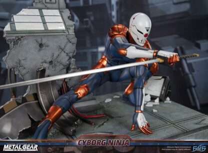 Metal Gear Solid Statue Cyborg Ninja (Gray Fox) 41 cm – Bild 17