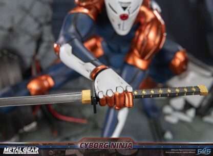 Metal Gear Solid Statue Cyborg Ninja (Gray Fox) 41 cm – Bild 18