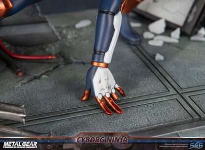 Metal Gear Solid Statue Cyborg Ninja (Gray Fox) 41 cm – Bild 19