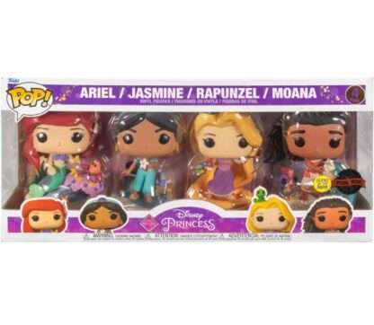 Disney POP! Movies Vinyl Figuren 4er-Pack Ultimate Princess (GW) 9 cm – Bild 2
