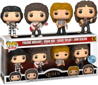 Queen POP! Rocks Vinyl Figuren 4er-Pack 9 cm – Bild 2